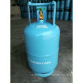 Filipinas vacía el cilindro de gas del lpg 11kg, el tanque de propano, botella de gas para el hogar